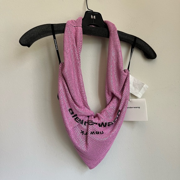 NWT Alexander Wang Chainmail Open-Back Top $795 M - Picture 8 of 11